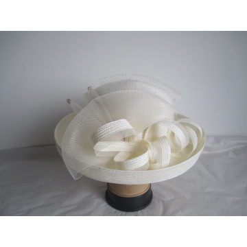 Sombreros de vestido de novia de moda para mujer